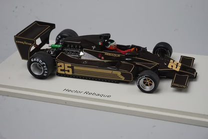 1:43 SPARK S1847 Team Lotus 78 6th German GP 1978 #25