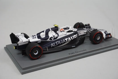 1:43 SPARK S8527 Alfatauri AT03 Bahrain GP 2022 #22 Yuki Tsunoda