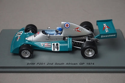1:43 SPARK S4796 BRM P201 South African GP 1974 #14 model car