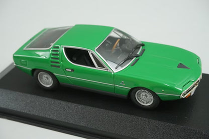 1:43 MINICHAMPS 400120621 Alfa Romeo Montreal 1973 Green model car