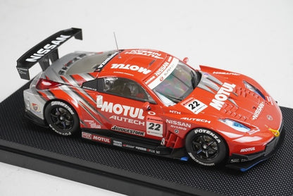 1:43 EBBRO 43795 Nissan MOTUL AUTECH Z Super GT 2006 #22 model car