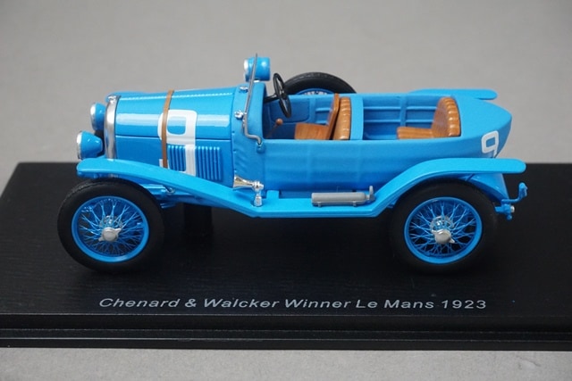 1:43 SPARK 43LM23 Chenard & Walcker LM Winner 1923 #9 model car