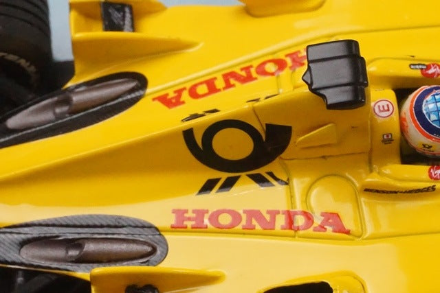 1:43 MINICHAMPS 518024310 Jordan Honda EJ12 Japanese GP 2002 #10 Takuma Sato model car