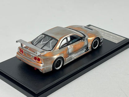 1:43 HPI 8161 Nissan Nismo GT-R Le Mans Metal Polished Model