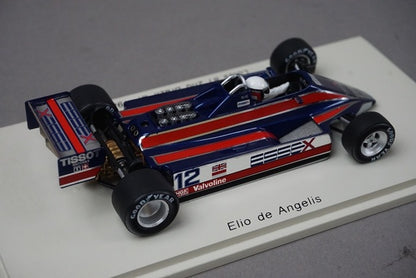 1:43 SPARK S4286 Lotus 81 Brazilian GP 2nd 1980 #12 E. De. Angelis
