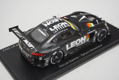 1:43 SPARK SGT086 LEON PYRAMID AMG - K2 R&D LEON RACING Naoya Gamo/Takuro Shinohara GT 300 Super GT 2023 #65