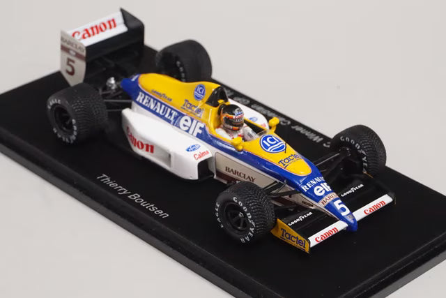 1:43 SPARK S4322 Williams FW12C T.Bootzen Canada GP Winner #5