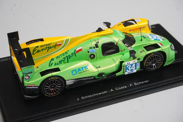 1:43 SPARK S8744 Oreca 07 Gibson Inter Europol Competition Le Mans Class winner 2023 #34