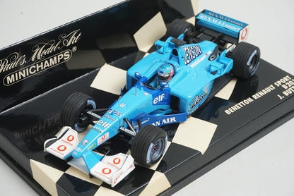 1:43 MINICHAMPS 400010008 Benetton Renault Sport B201 #8 J.Button model car