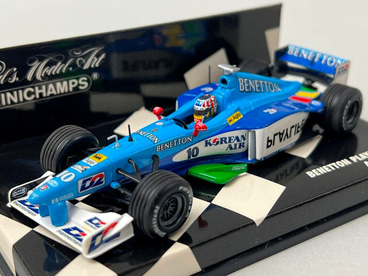 1:43 MINICHAMPS 430990010 Benetton Playlife B199 1999 #10 A.Waltz model car