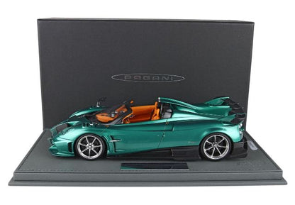 [ Pre-order ] P18250A BBR 1:18 Pagani Imola Roadster Verde Rio *Clear case included