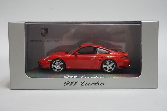 1:43 MINICHAMPS WAP02013116 Dealer-made Porsche 911 Turbo Red model car