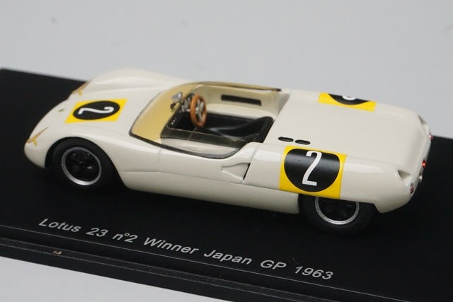 1:43 Spark KBS019 International Trade Custom Order Lotus 23 Japanese Grand Prix Winner 1963 #2 P.Waugh