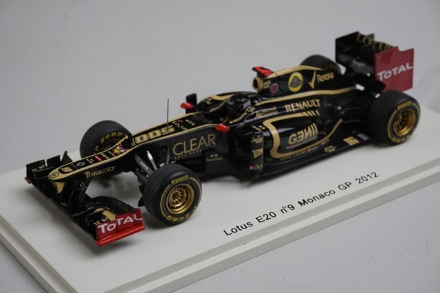 1:43 SPARK S3034 Lotus E20 Monaco GP 2012 #9 Kimi Raikkonen model car