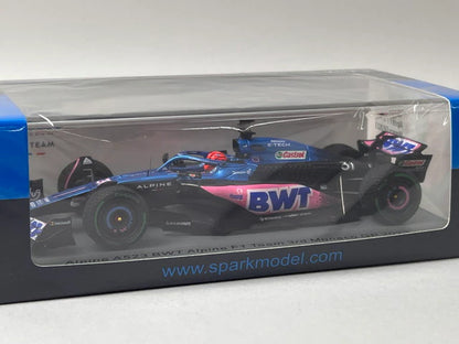 1:43 SPARK S8566 Alpine A523 BWT F1 Team Monaco GP 3rd 2023 #31