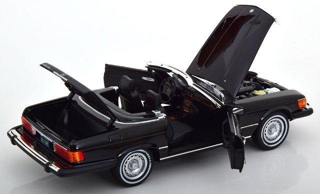 [ Pre-order ] 183724 NOREV 1:18 Scale Mercedes 450SL R107 US-Version American Gigolo 1979 Black MODELISSIMO Custom Order