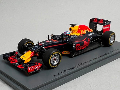 1:43 SPARK S5007 Red Bull Racing TAG Heuer RB12 Australian GP 2016 #3 D. Ricciardo model car