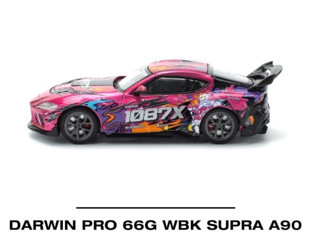 ラプ POPRACE 1:64 DARWINGPRO 66G WBK SUPRA A90 1087X LION DANCE – J