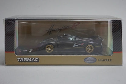 T64G-TL035-MBCF Tarmac Works 1:64 Pagani Huayra R Matt Black Carbon Fiber