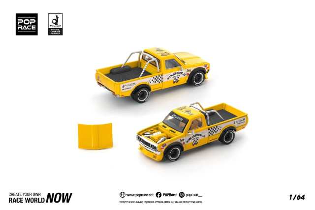 [ Pre-order ] PR640250 POP RACE 1:64 Pandem Datsun PANDEM DATSUN 620 MOONEYES