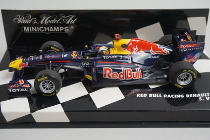 1:43 MINICHAMPS 410110001 Red Bull Racing Renault RB7 2011 #1 S.Vettel model car