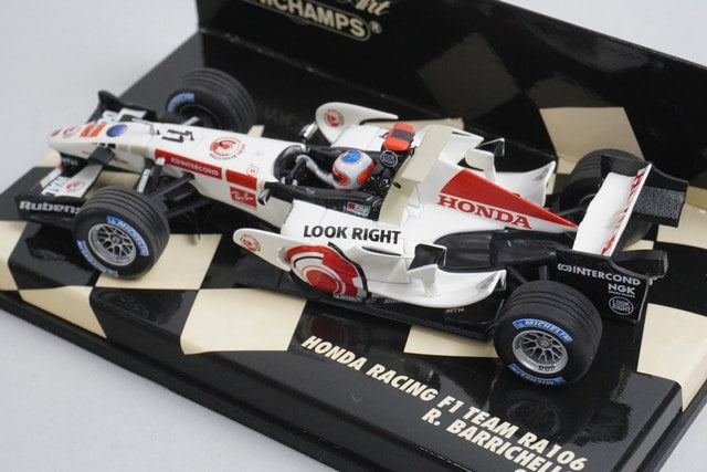 1:43 MINICHAMPS 400060011 Honda Racing F1 Team RA106 2006 #11 model car