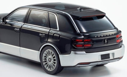 KS03926BS KYOSHO 1:43 Toyota Century (Rinpo) (Black/Silver) Interior: Fromage