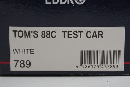 1:43 EBBRO 43789 Toyota Tom's 88C Test Car White model car