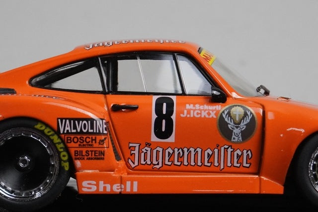 1:43 EBBRO 44132 Max Moritz Porsche 935 #8 Orange Jagermeister model car