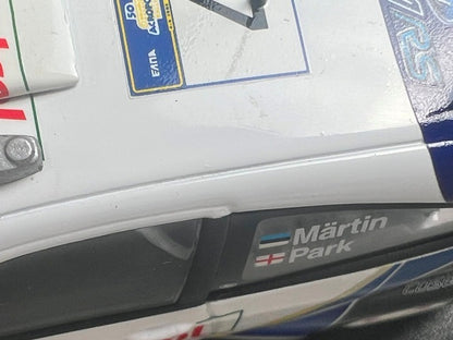 1:43 MINICHAMPS 400038374 Ford Focus RS WRC Acropolis Rally 2003 #4 M. Martin M. Park model car