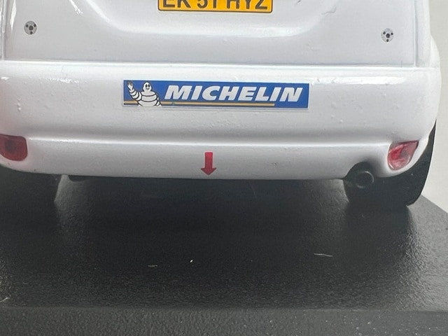 1:43 MINICHAMPS 430038906 Ford Focus RS WRC Monte Carlo Rally 2003 #6 M. Hirvonen J. Lehtinen model car