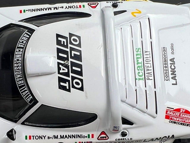 1:43 ixo LCJ011 Lancia Stratos Sanremo Rally 1979 #2 T. Fassina model car