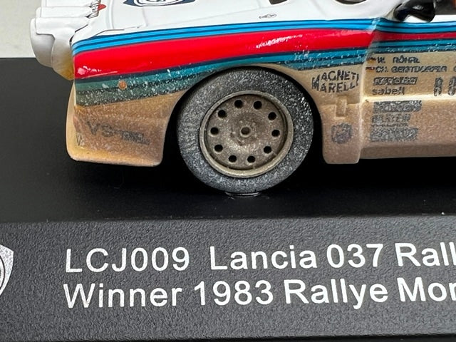 1:43 ixo LCJ009 Lancia 037 Rally Evo Monte Carlo Rally 1983 #1 W. Roll model car