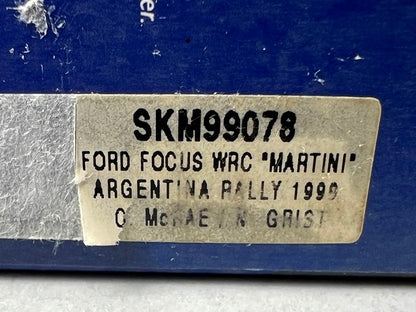 1:43 VITESSE SKM99078 Ford Focus WRC Martini ARGENTINA Rally 1999 #7 C. McRae N. Grist model car