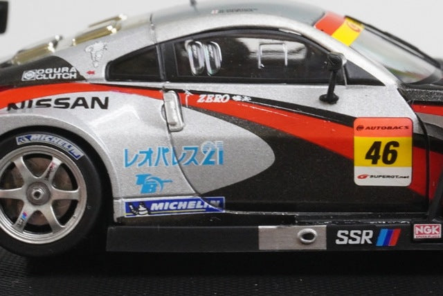 1:43 EBBRO 44117 Nissan Mora Leopalace Z Super GT300 2008 #46 model car