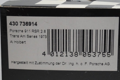 1:43 MINICHAMPS 430736914 Porsche 911 Carrera RSR 2.8 1973 #14 model car