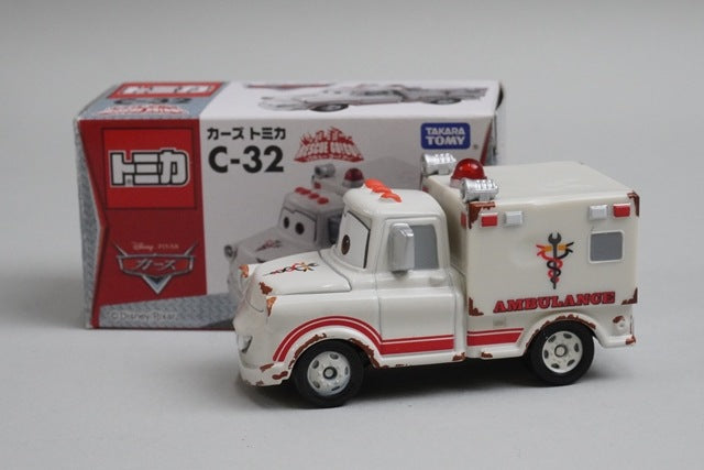 Tomica C-32 Cars Mater Ambulance Type model car