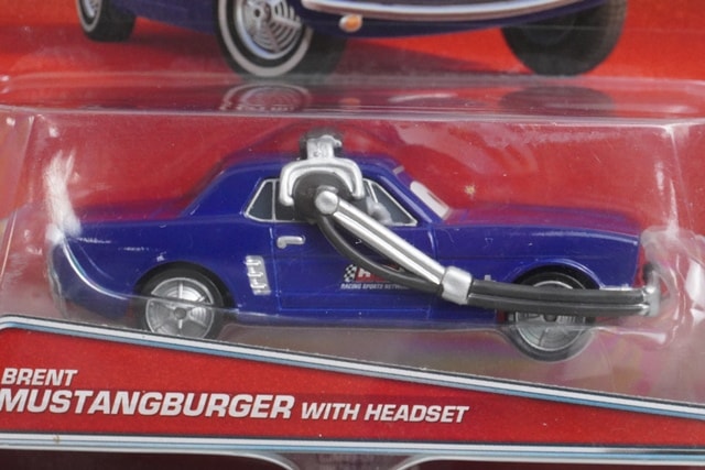 Mattel Cars Brent Mustang Burger Blister Edition model car