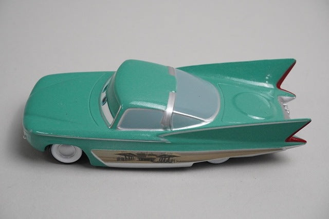 Disney Store Cars Lightning McQueen and Flo 2-Car Set model car