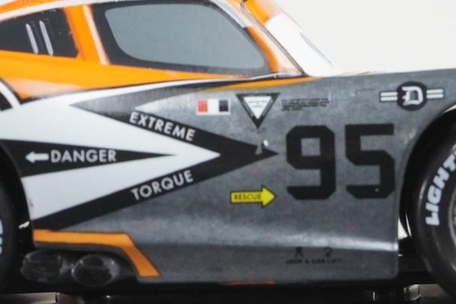 Disney Store Cars Lightning McQueen Jay Shuster Custom model car