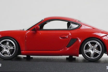 1:64 MINICHAMPS 640065620 Porsche Cayman Red model car