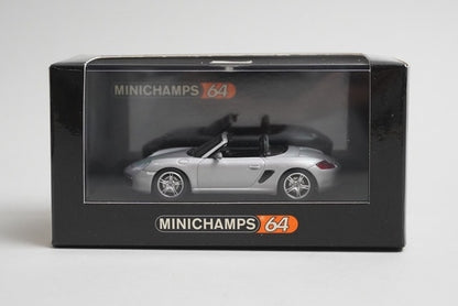 1:64 MINICHAMPS 640065630 Porsche Boxster Silver model car