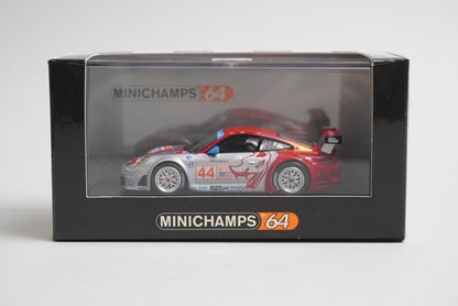 1:64 MINICHAMPS 640076444 Porsche 911 GT3 RSR ALMS 2007 #44 model car