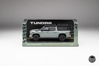 DTG0023-LR GCD Gaincorp Products 1:64 Toyota Tundra TRD PRO Lunar Rock DiecastTalk Special Order *Roof rack accessories included