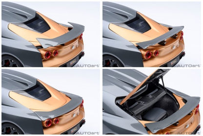 77510 AUTOart 1:18 Nissan GT-R50 by ITALDESIGN Gray Gold model car