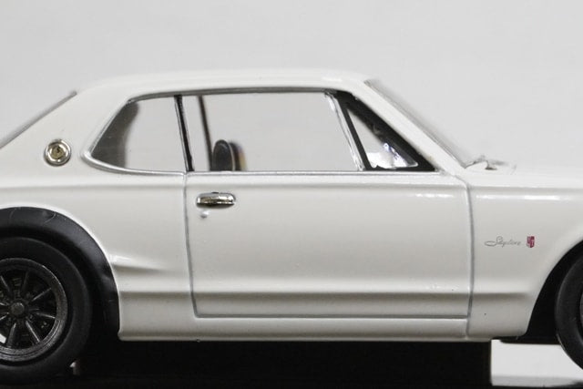 1:43 EBBRO 43582 Nissan Skyline GT-R KPGC10 1971 White model car