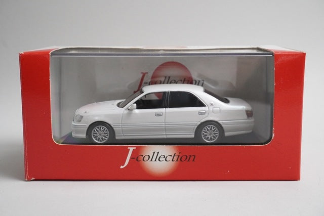 1:43 KYOSHO JC10028W J Collection Special Order Toyota Crown Athlete V Pearl White model car