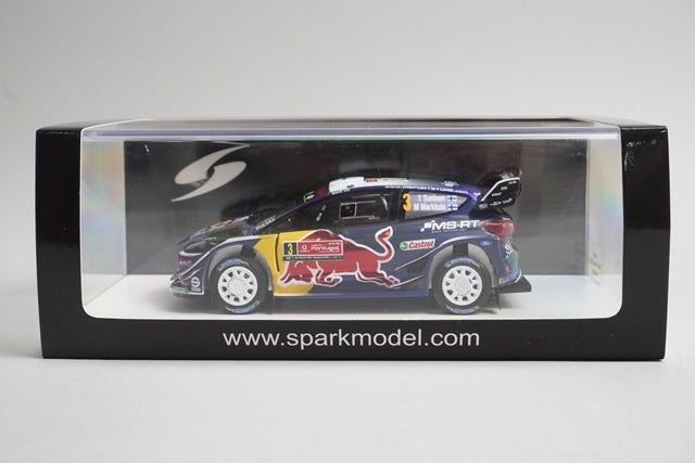1:43 Spark S5967 Ford Fiesta WRC Portugal Rally 2018 #3 model car