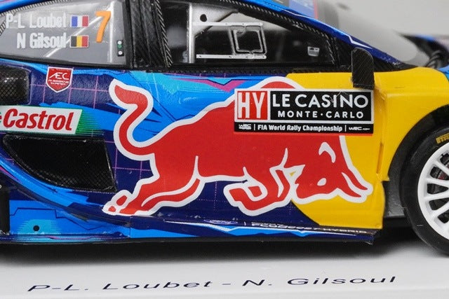 1:43 SPARK S6715 Ford Puma M-Sport World Rally Team Monte Carlo Rally 2023 #7 P-L.Roubaix / N.Gillesoul model car