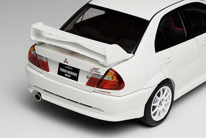 [ Pre-order ] M84305 MOTORHELIX 1:18 Mitsubishi Lancer Evolution VI GRS T.M.E SCOTIA WHITE
